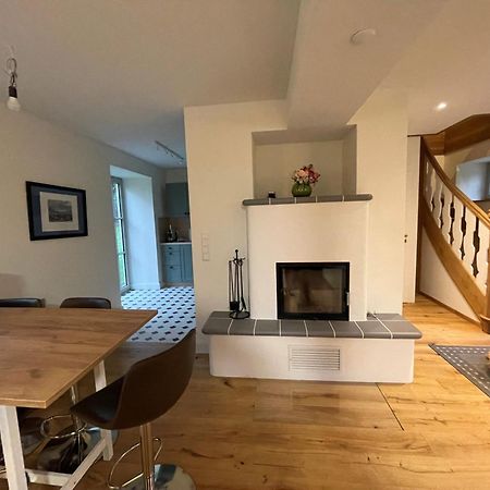 Apartamento Schellnhof Forsthaus Am Waldrand Nidda Exterior foto