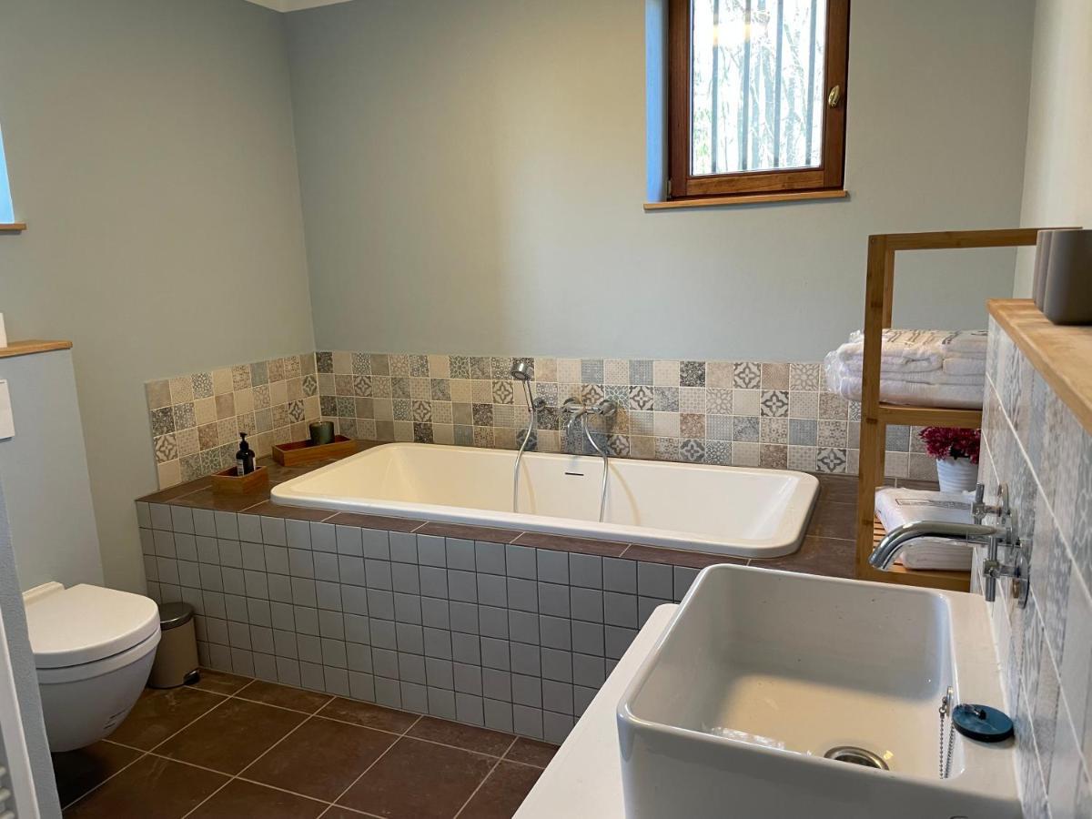 Apartamento Schellnhof Forsthaus Am Waldrand Nidda Exterior foto