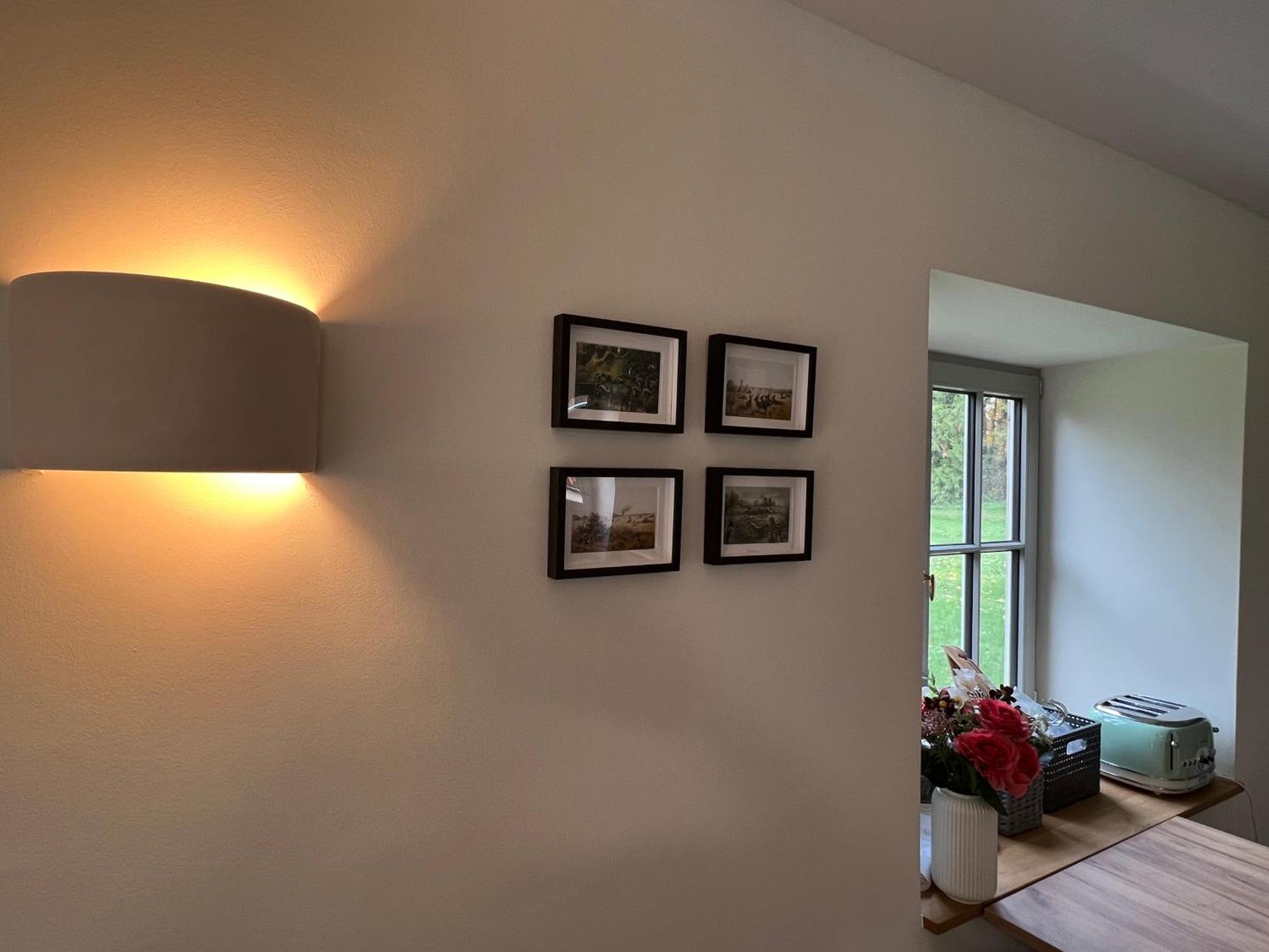 Apartamento Schellnhof Forsthaus Am Waldrand Nidda Exterior foto