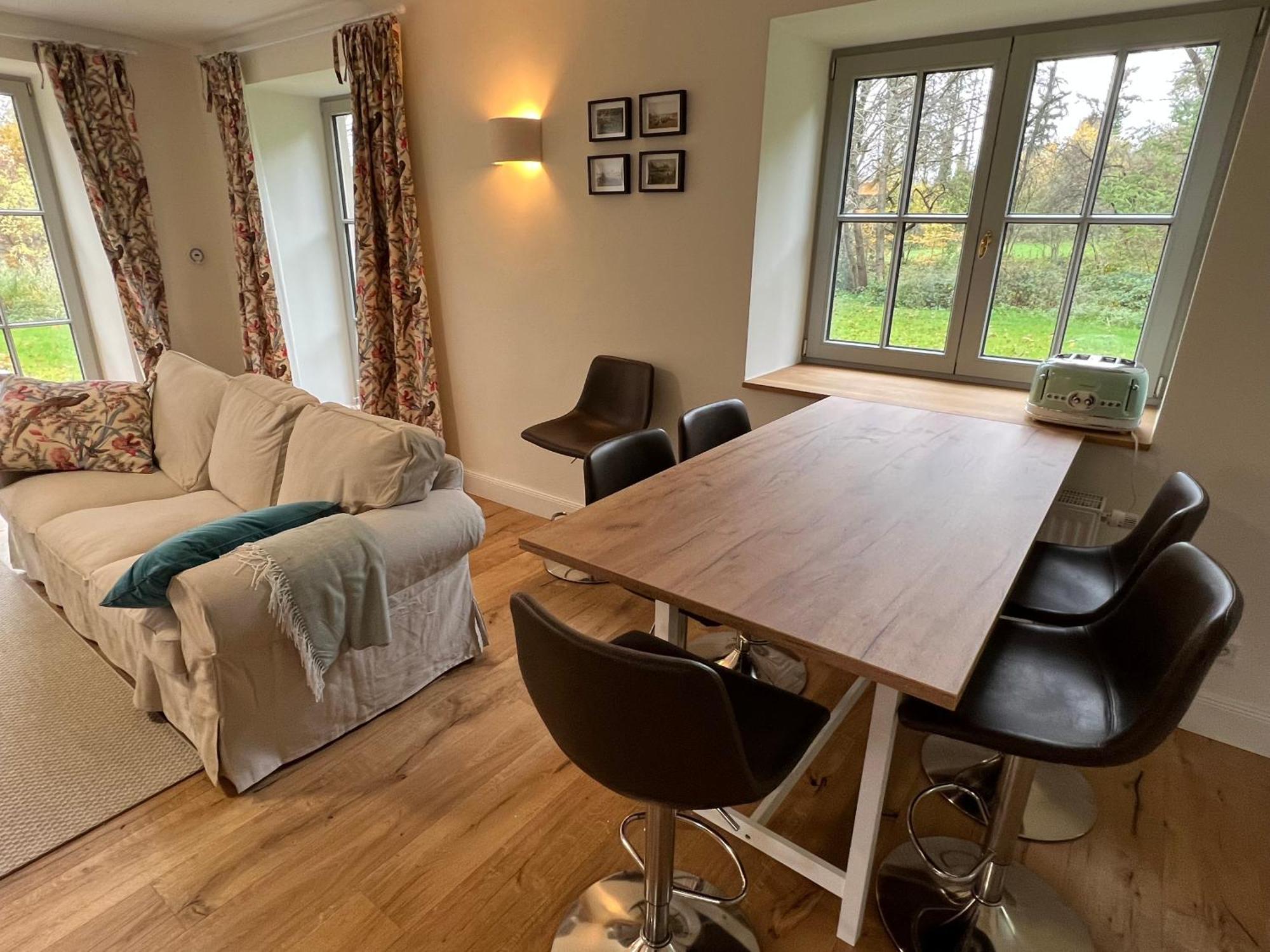 Apartamento Schellnhof Forsthaus Am Waldrand Nidda Exterior foto